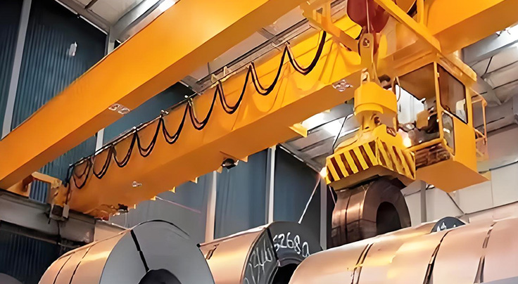 Double Girder Electromagnetic Overhead Crane