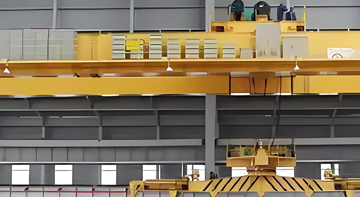 Double Girder Electromagnetic Overhead Crane