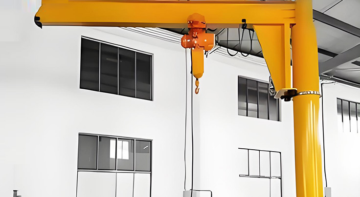 Floor Mounted Jib Crane