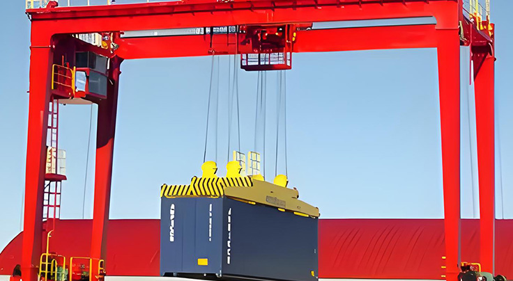 Rail Mounted Container Gantry Crane