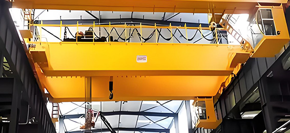 Electromagnet-Steel-Scraps-QC-Type-Double-Girder-Overhead-Crane-for-bulk-material-lifting-7