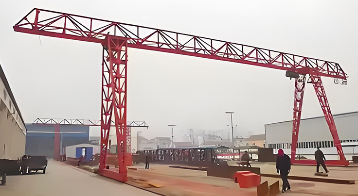 Truss Type Single Girder Gantry Crane