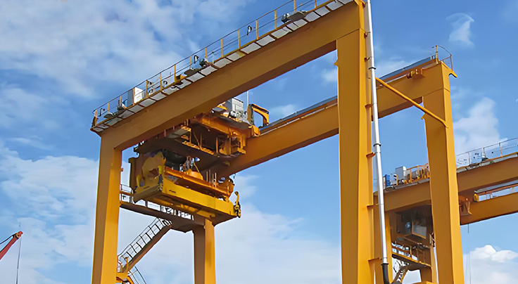 Rubber Tyred Container Gantry Crane