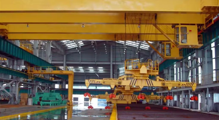 Double Girder Electromagnetic Overhead Crane