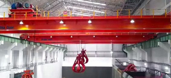 grab bucket overhead crane