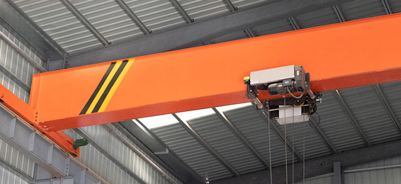 eot single girder overhead crane