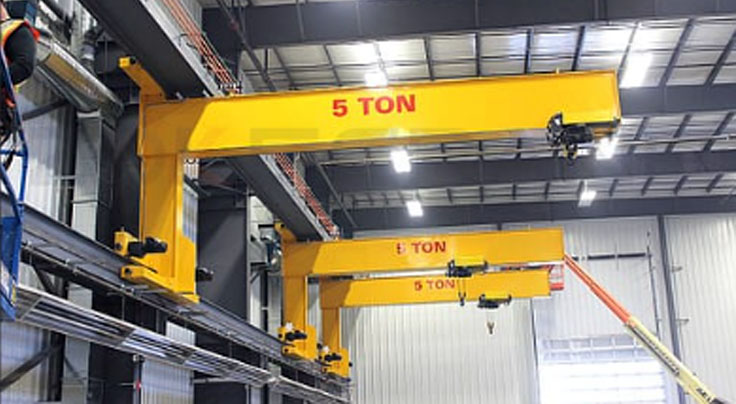 Wall Travelling Jib Crane