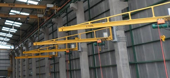 Wall Mounted Jib Cranes