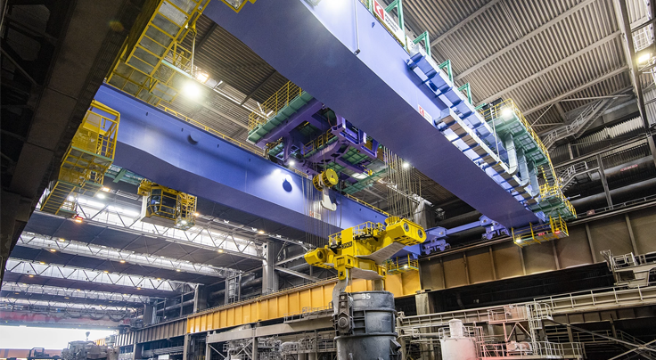 Foundry Metallurgical Overhead Cranes