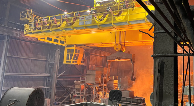 Foundry Metallurgical Overhead Cranes