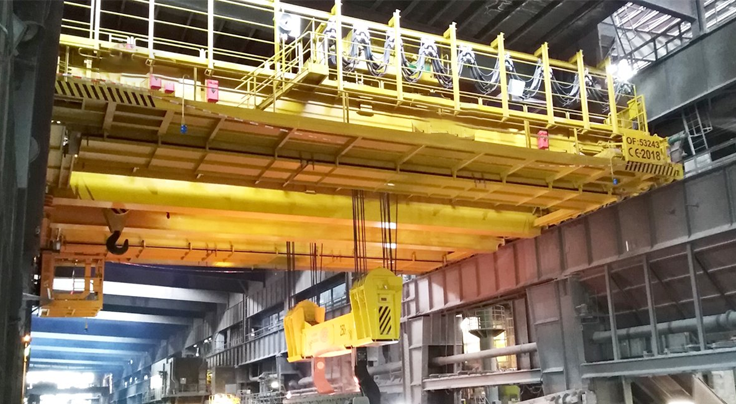 Foundry Metallurgical Overhead Cranes